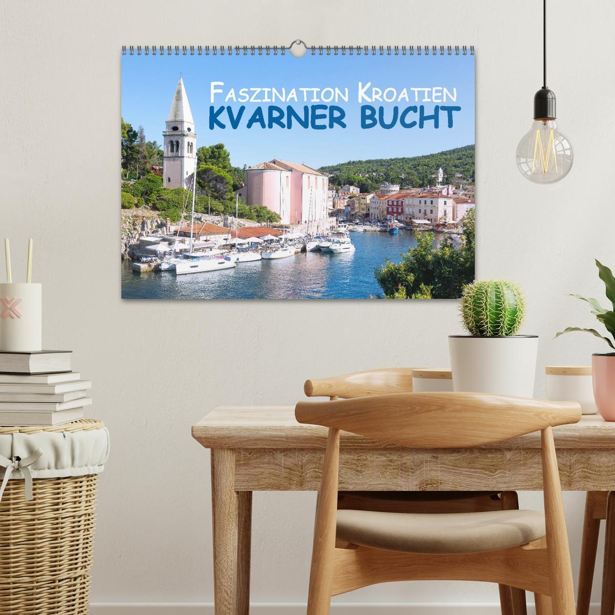 Bild: 9783435026050 | Faszination Kroatien ¿ Kvarner Bucht (Wandkalender 2025 DIN A3...