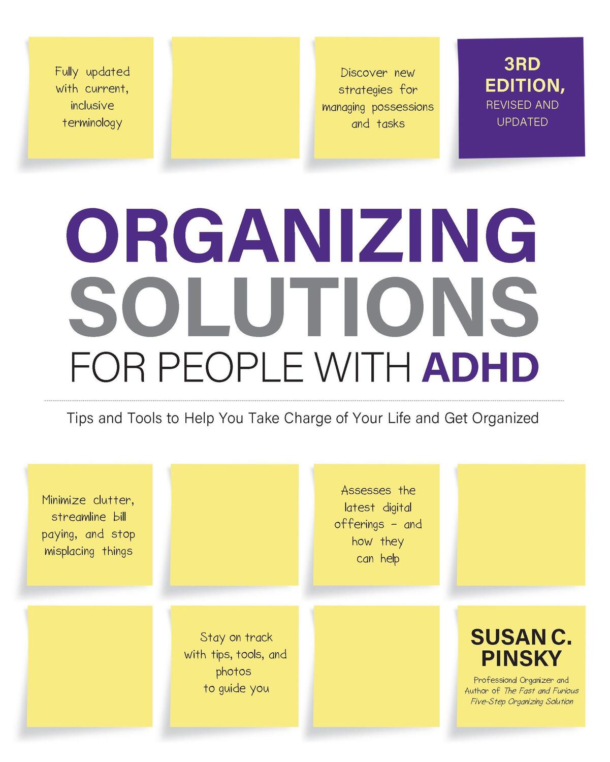 Cover: 9780760381625 | Organizing Solutions for People with ADHD, 3rd Edition | Susan Pinsky