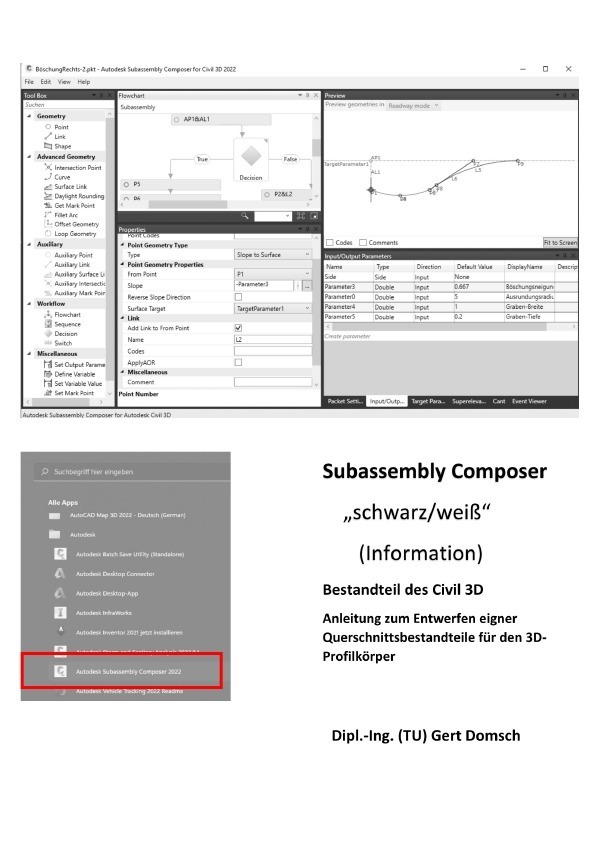 Cover: 9783754937853 | Subassembly Composer, Bestandteil des Civil 3D Deutschland...