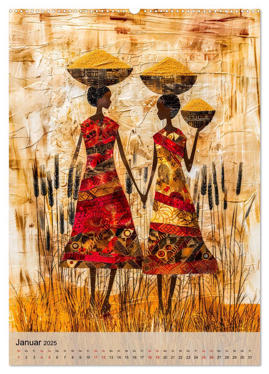 Bild: 9783457194041 | Afrikanische Eleganz - Illustrationen in harmonischen Farben...