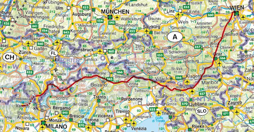Bild: 9783763345106 | Alpenüberquerung Wien - Lago Maggiore | 70 Etappen. Mit GPS-Daten