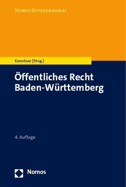 Cover: 9783848775347 | Öffentliches Recht Baden-Württemberg | Markus Kenntner | Taschenbuch