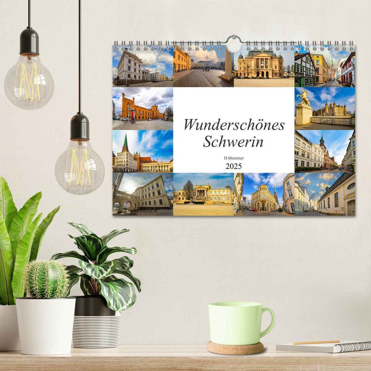 Bild: 9783435243556 | Wunderschönes Schwerin (Wandkalender 2025 DIN A4 quer), CALVENDO...