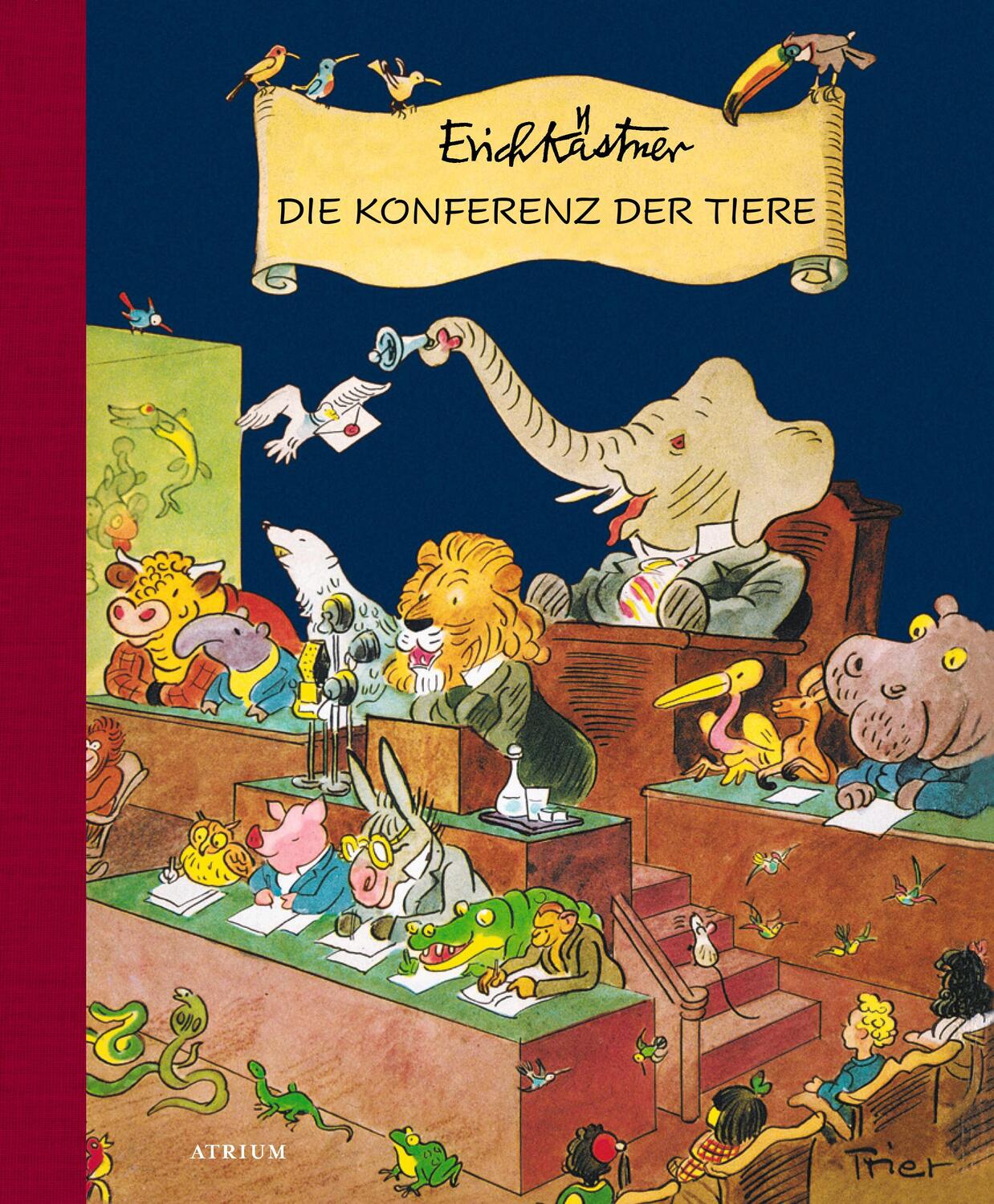 Cover: 9783855356768 | Die Konferenz der Tiere | Erich Kästner | Buch | Atrium Kinderbuch