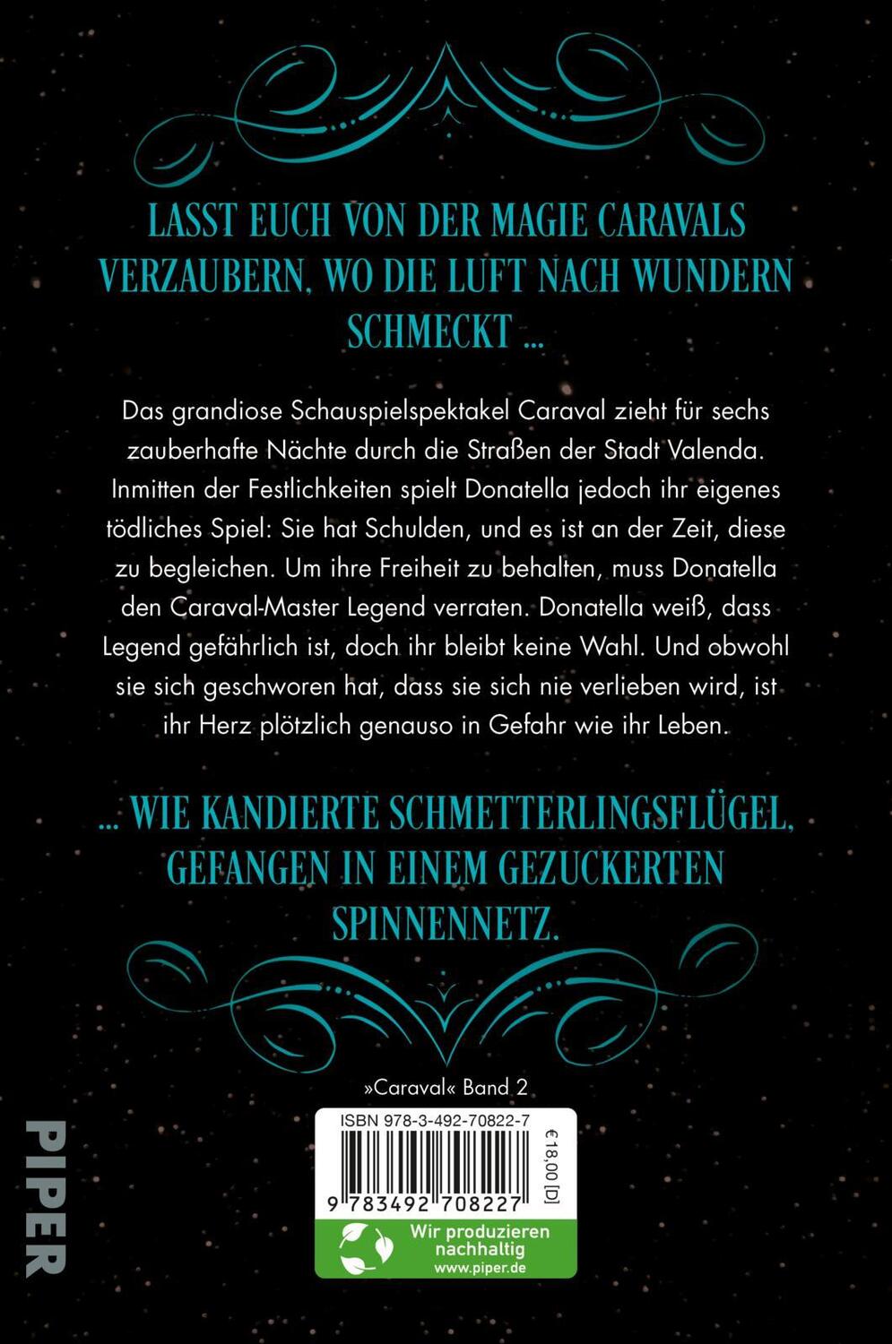 Rückseite: 9783492708227 | Legendary | Stephanie Garber | Taschenbuch | Caraval | 448 S. | 2023