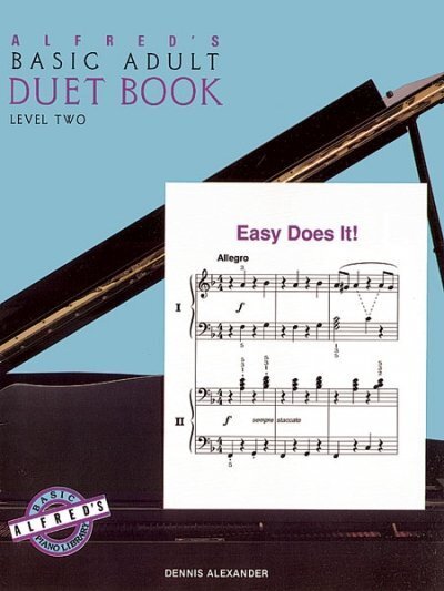 Cover: 9780739010006 | Alfred's Basic Adult Piano Course: Duet Book 2 | Dennis Alexander