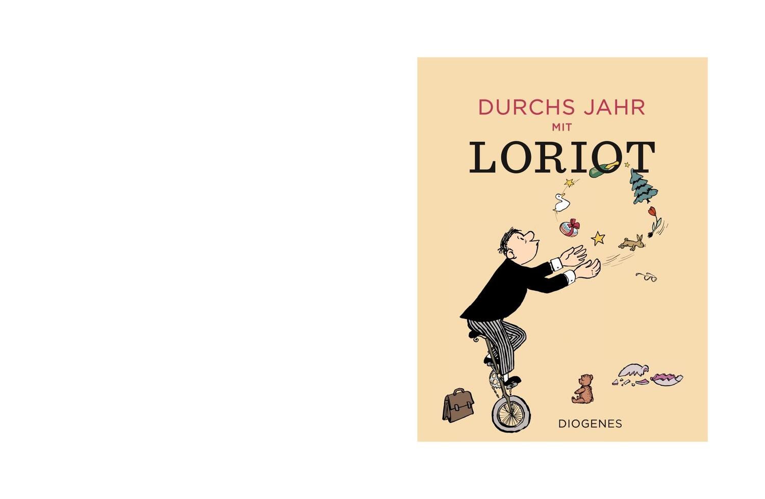 Cover: 9783257021424 | Durchs Jahr mit Loriot | Loriot | Buch | Diogenes Kunstbücher | 128 S.