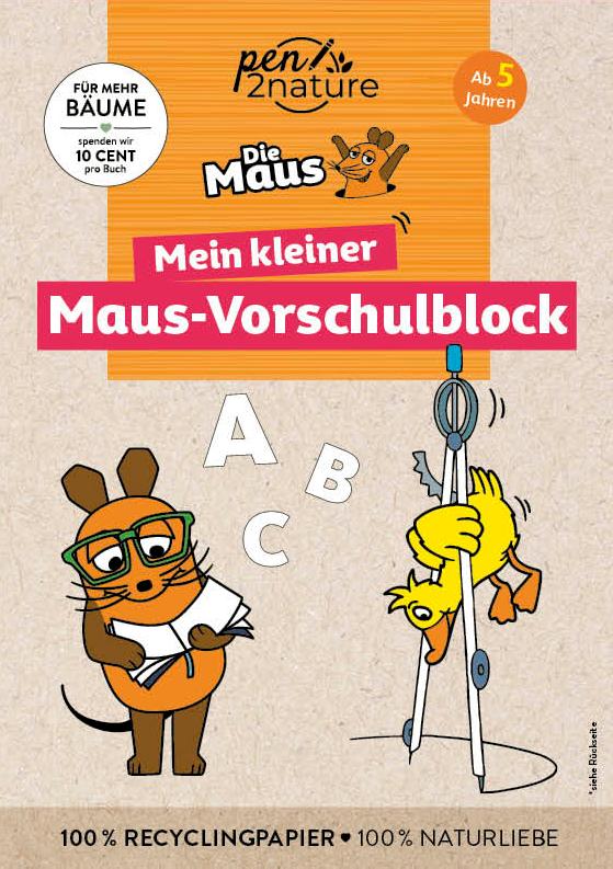 Cover: 9783987640490 | Mein kleiner Maus-Vorschulblock. Vorschulübungen für Kinder ab 5...