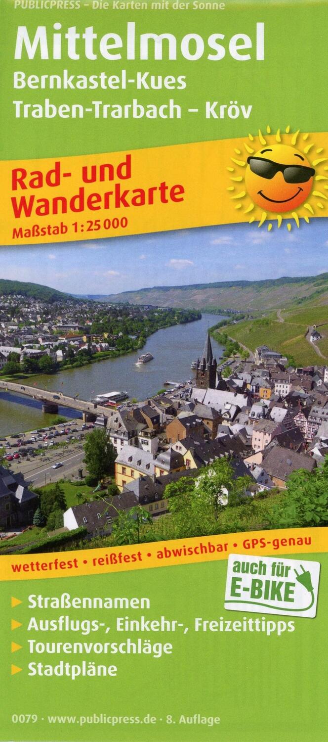 Cover: 9783747300794 | Mittelmosel, Bernkastel-Kues - Traben-Trarbach - Kröv 1 : 25 000