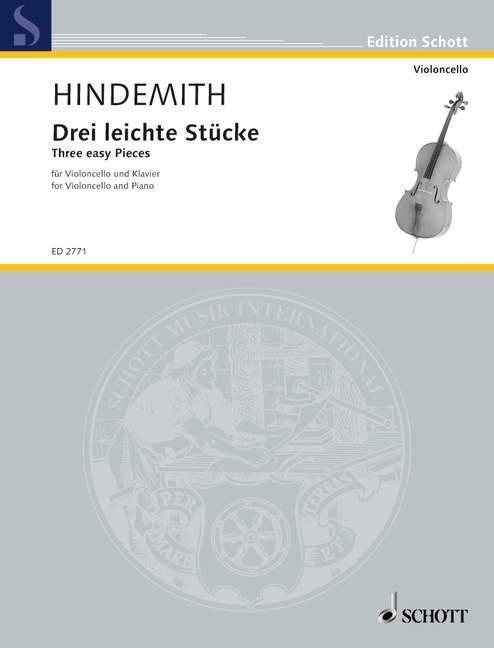 Cover: 9783795795313 | Drei leichte Stücke/Three easy Pieces (1938) | Paul Hindemith | 14 S.