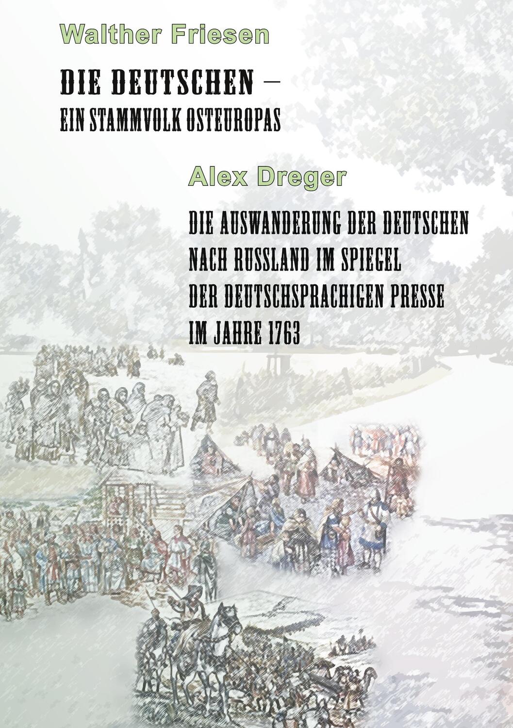 Cover: 9783753464503 | Die Deutschen - ein Stammvolk Osteuropas / Die Auswanderung der...