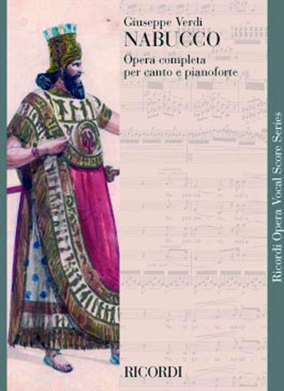 Cover: 9790040423129 | Nabucco | Vocal Score | Giuseppe Verdi | Klavierauszug | 2007