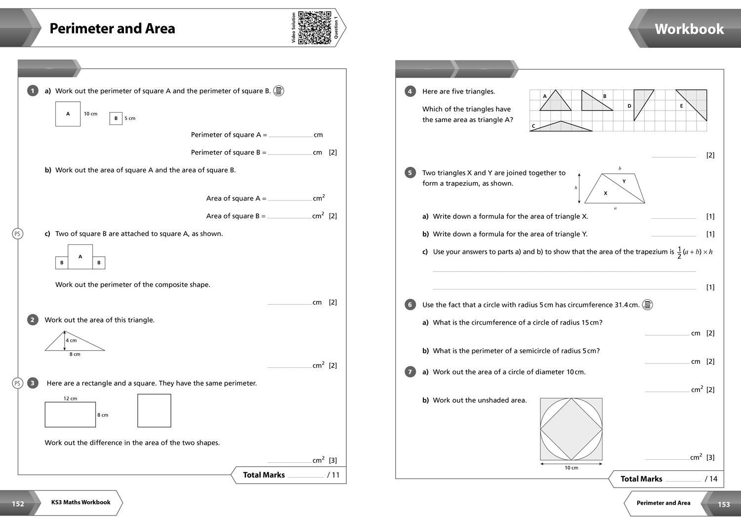 Bild: 9780008551445 | Ks3 Maths Foundation Level All-In-One Complete Revision and...