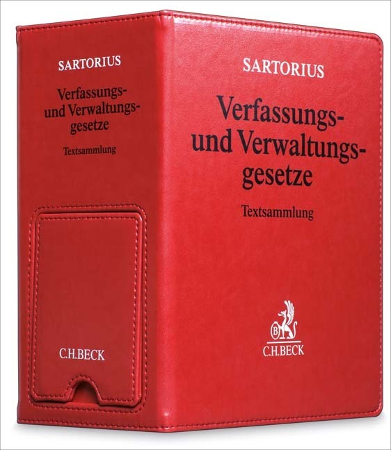 Cover: 9783406641640 | Sartorius: Verfassungs- und Verwaltungsgesetze der Bundesrepublik...