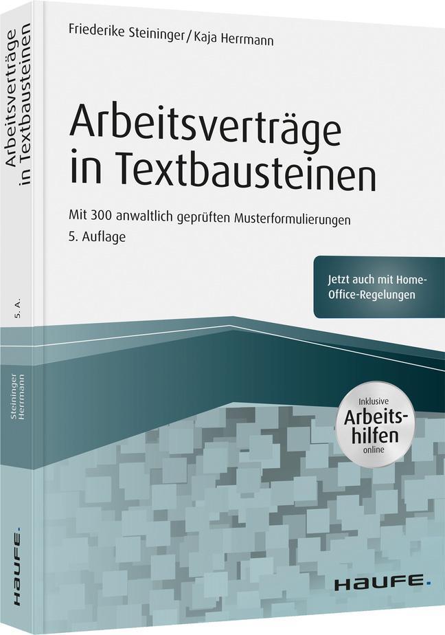 Cover: 9783648136973 | Arbeitsverträge in Textbausteinen - inkl. Arbeitshilfen online | Buch