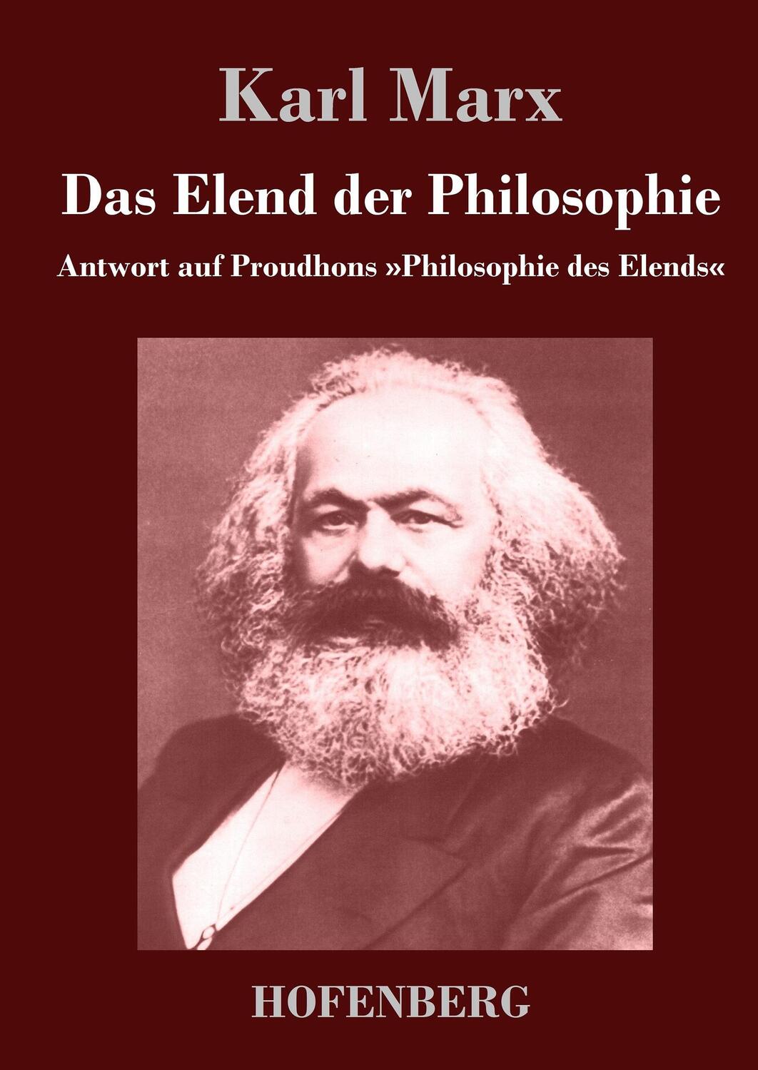 Cover: 9783843043878 | Das Elend der Philosophie | Karl Marx | Buch | 128 S. | Deutsch | 2014