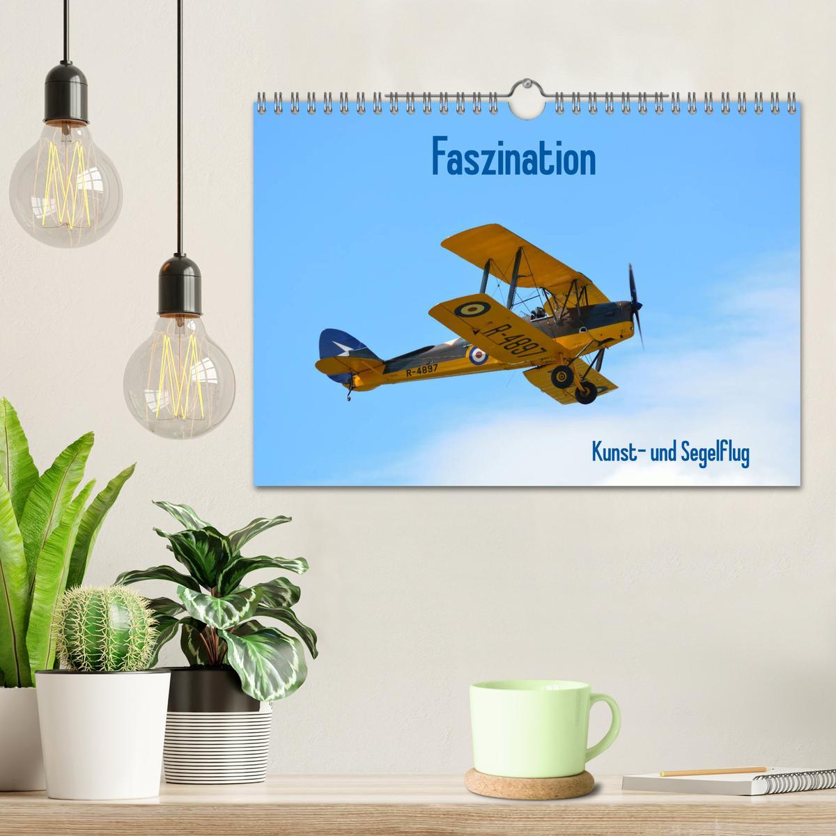 Bild: 9783435386994 | Faszination Kunst- und Segelflug (Wandkalender 2025 DIN A4 quer),...