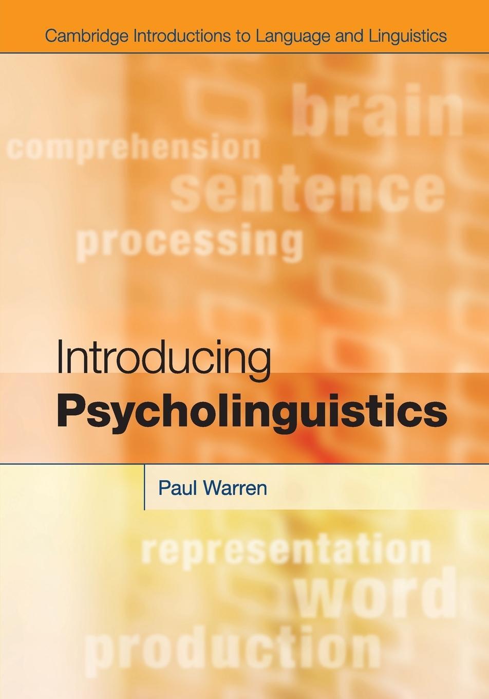 Cover: 9780521130561 | Introducing Psycholinguistics | Paul Warren | Taschenbuch | Paperback