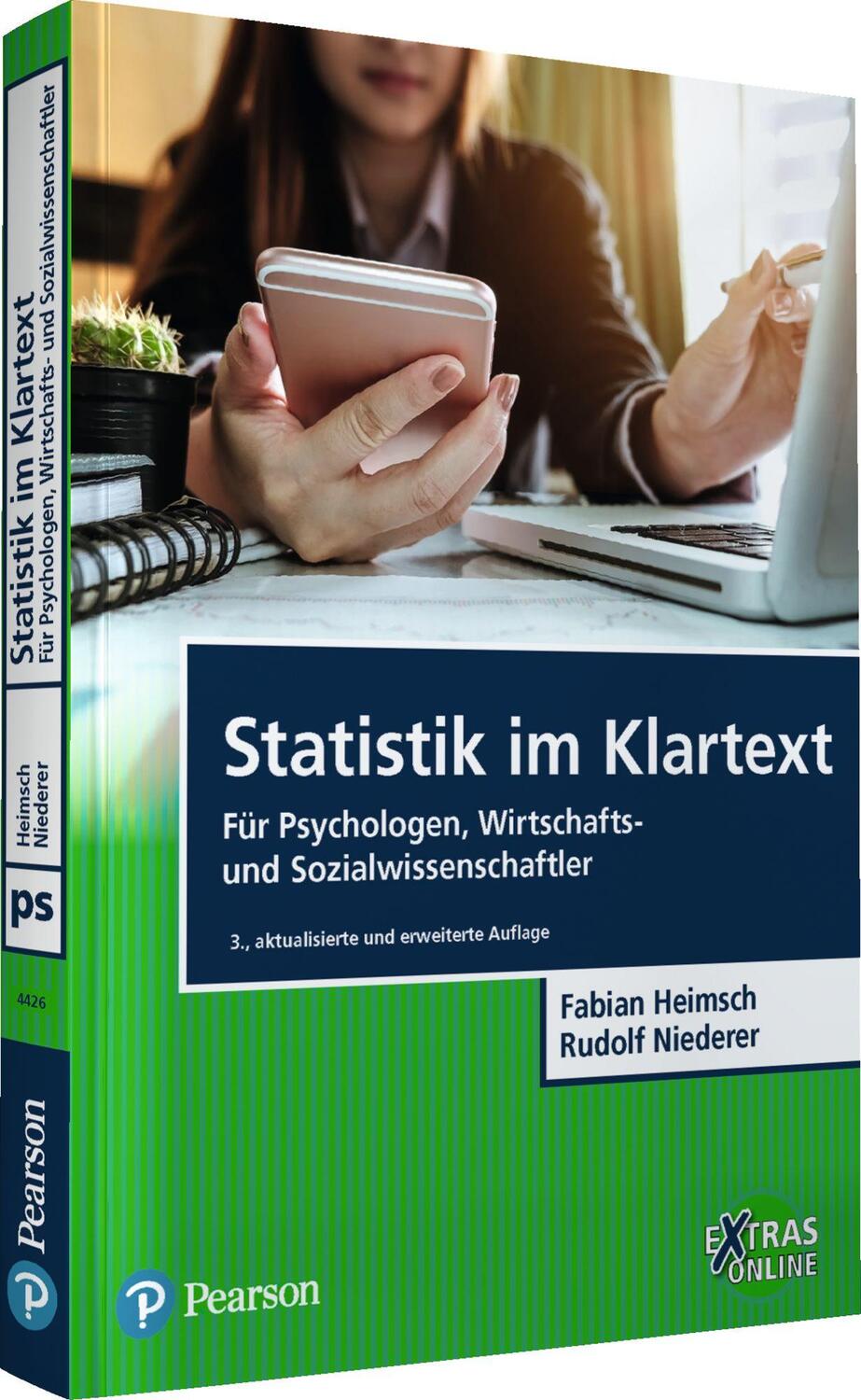 Cover: 9783868944266 | Statistik im Klartext | Fabian Heimsch (u. a.) | Taschenbuch | 352 S.