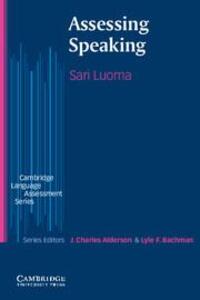 Cover: 9780521804875 | Assessing Speaking | Sari Luoma | Taschenbuch | Englisch | 2004
