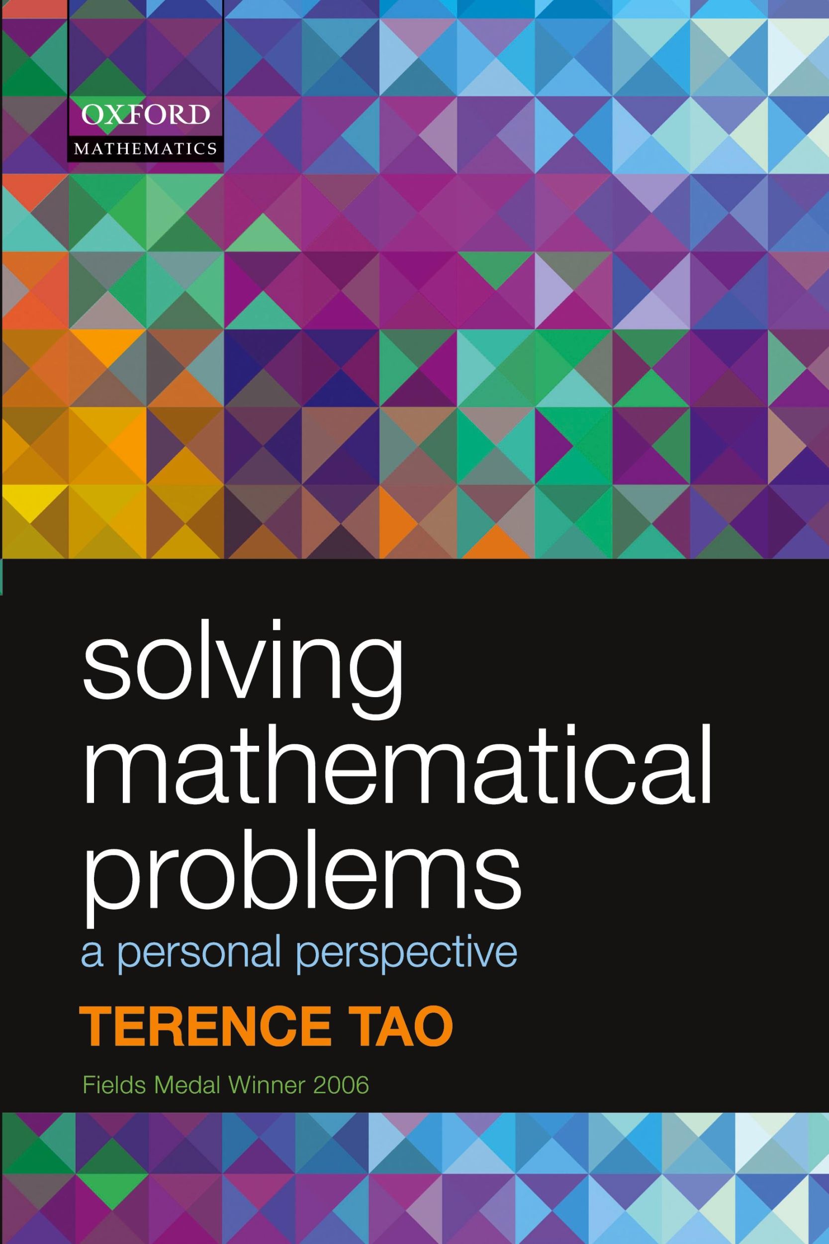 Cover: 9780199205608 | Solving Mathematical Problems | A Personal Perspective | Terence Tao