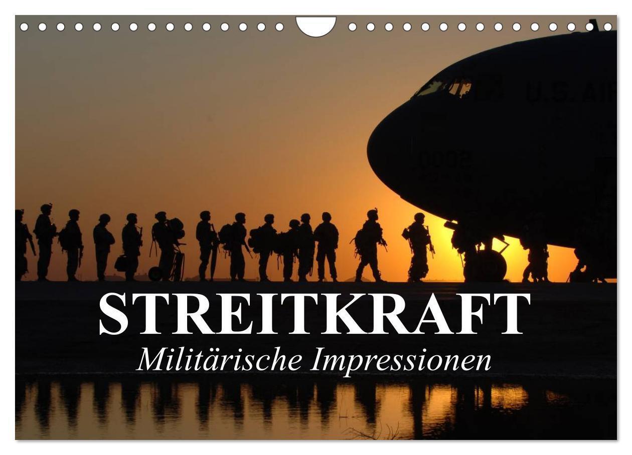 Cover: 9783435618774 | Streitkraft. Militärische Impressionen (Wandkalender 2025 DIN A4...