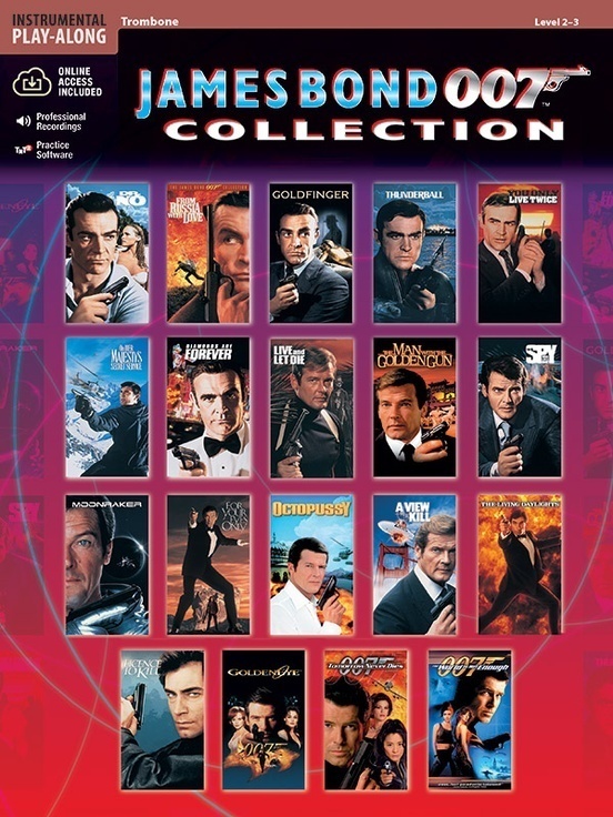 Cover: 9780769299150 | James Bond 007 Collection | Trombone Book &amp; Online Audio/Software