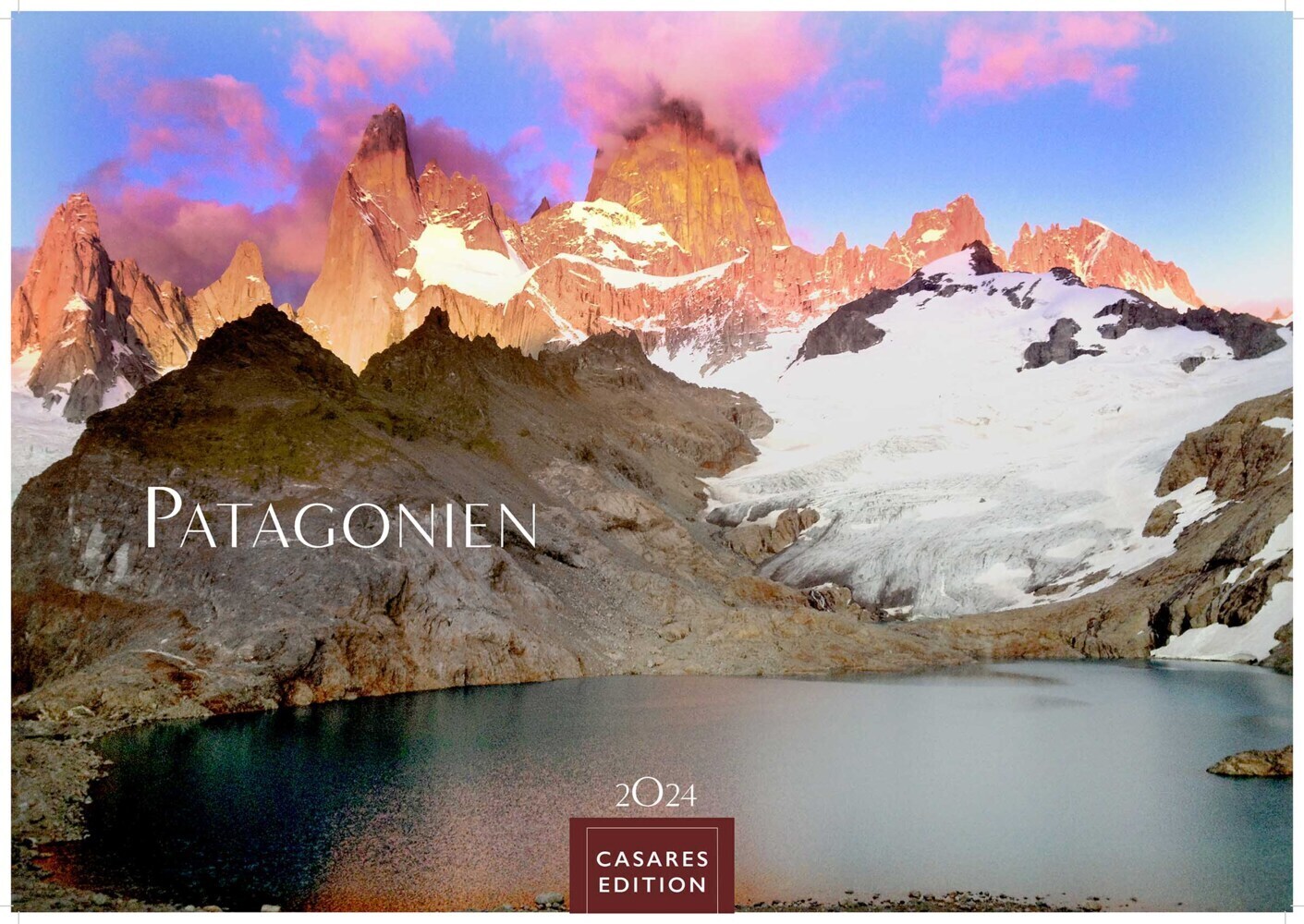 Cover: 9789918621033 | Patagonien 2024 S 24x35cm | Kalender | 14 S. | Deutsch | 2024