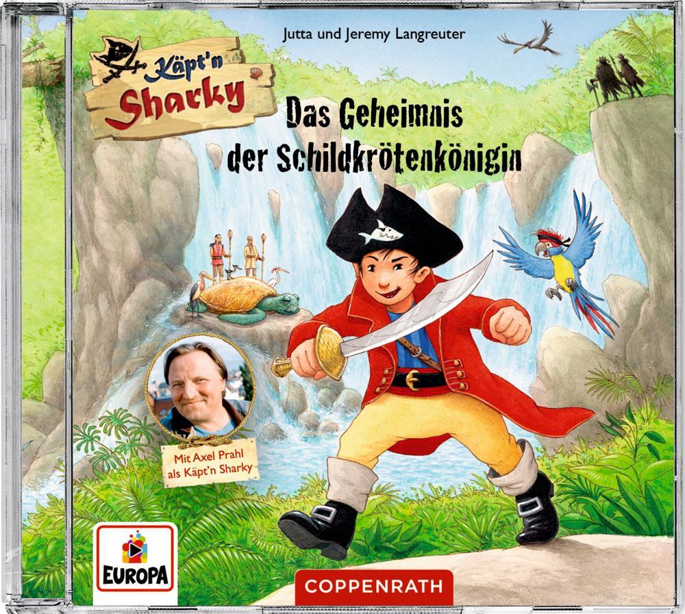 Cover: 4050003719276 | Käpt'n Sharky - Das Geheimnis der Schildkrötenkönigin. CD Hörspiel