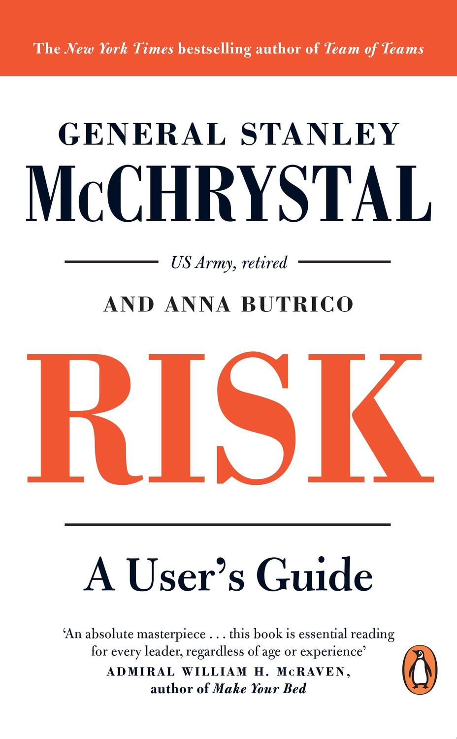 Cover: 9780241481936 | Risk | A User's Guide | Stanley McChrystal | Taschenbuch | Englisch