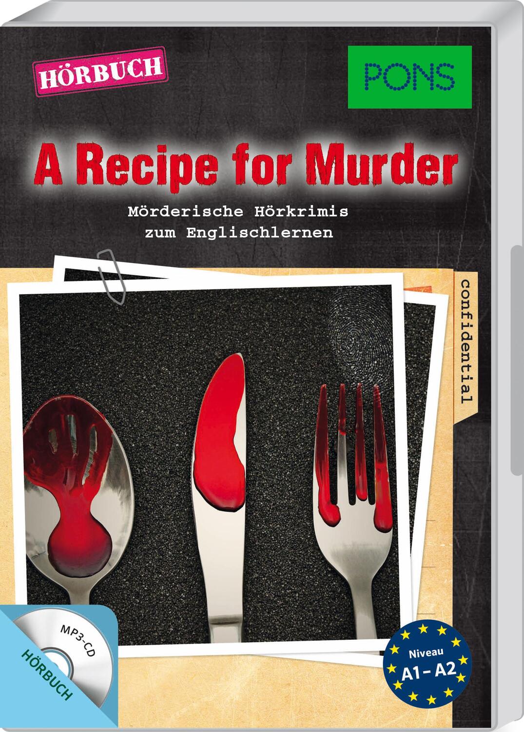Cover: 9783125621022 | PONS Hörkrimi Englisch - A Recipe for Murder | Audio-CD | Deutsch