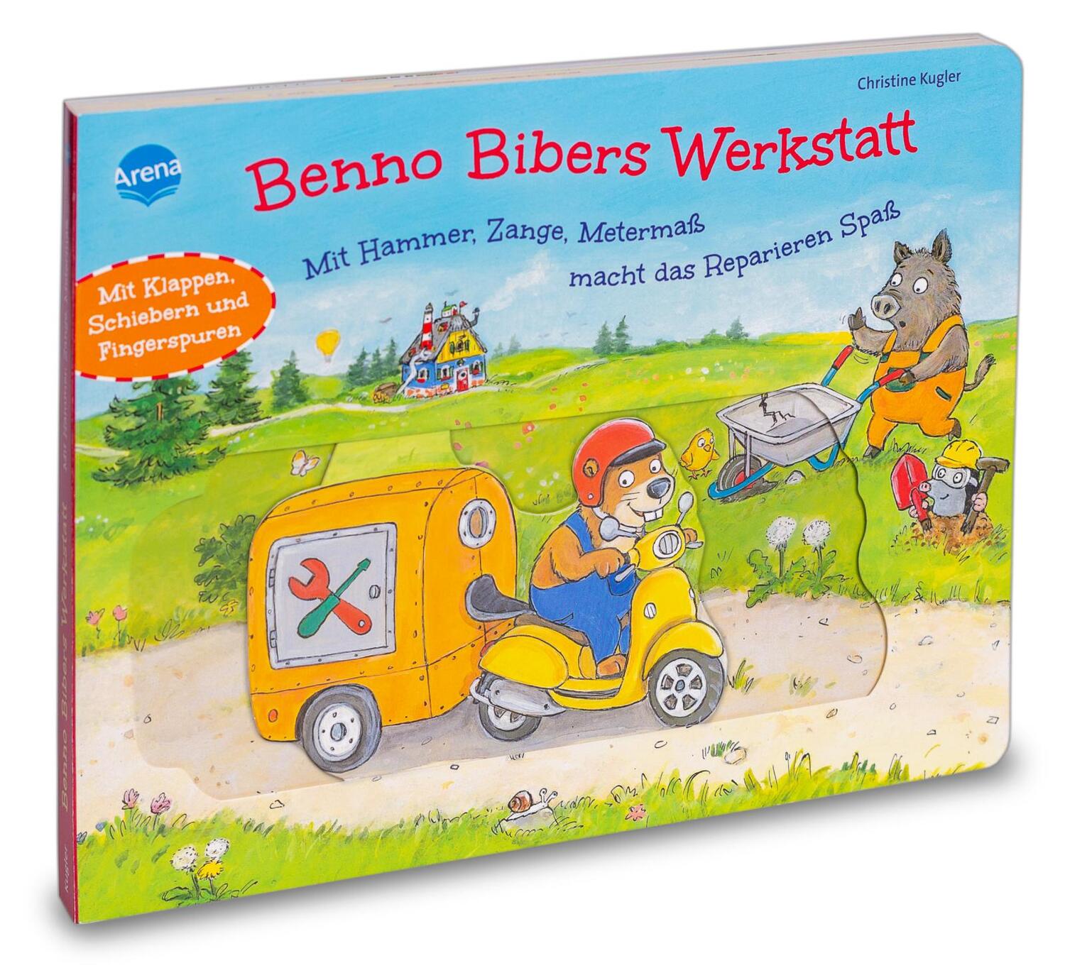 Cover: 9783401719023 | Benno Bibers Werkstatt. Mit Hammer, Zange, Metermaß macht das...