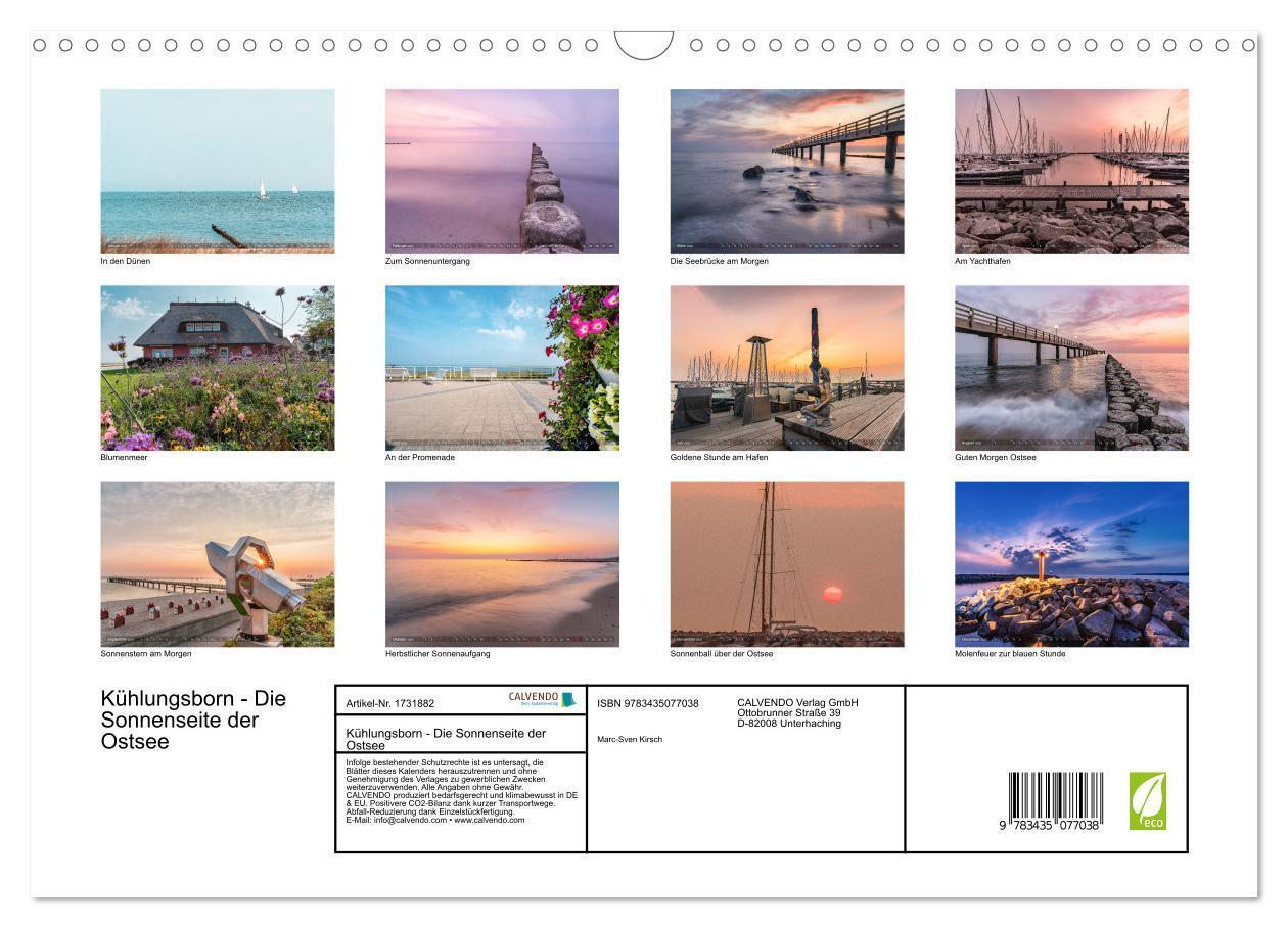 Bild: 9783435077038 | Kühlungsborn - Die Sonnenseite der Ostsee (Wandkalender 2025 DIN A3...