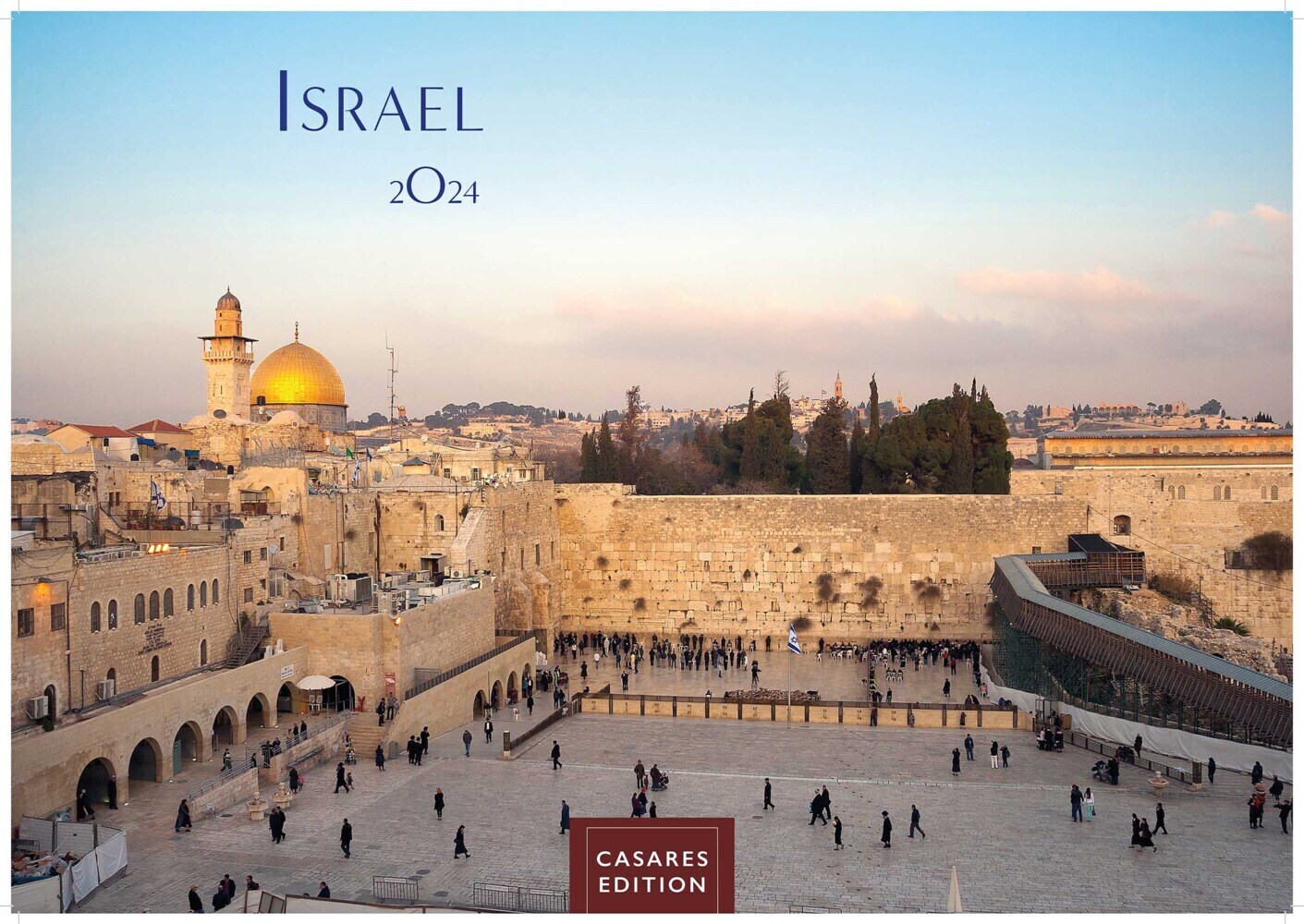 Cover: 9789918618484 | Israel 2024 S 24x35cm | Kalender | 14 S. | Deutsch | 2024