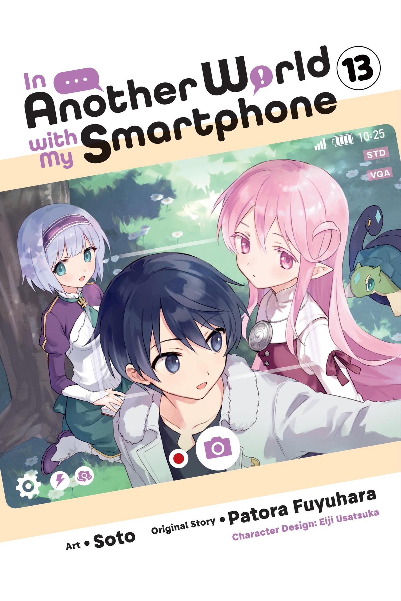 Cover: 9781975388676 | In Another World with My Smartphone, Vol. 13 (Manga) | Patora Fuyuhara