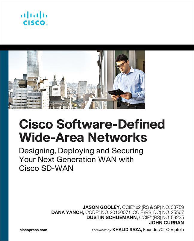 Cover: 9780136533177 | Cisco Software-Defined Wide Area Networks | Jason Gooley (u. a.)