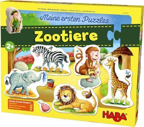 Cover: 4010168234526 | Meine ersten Puzzles, Zootiere (Kinderpuzzle) | Spiel | In Spielebox