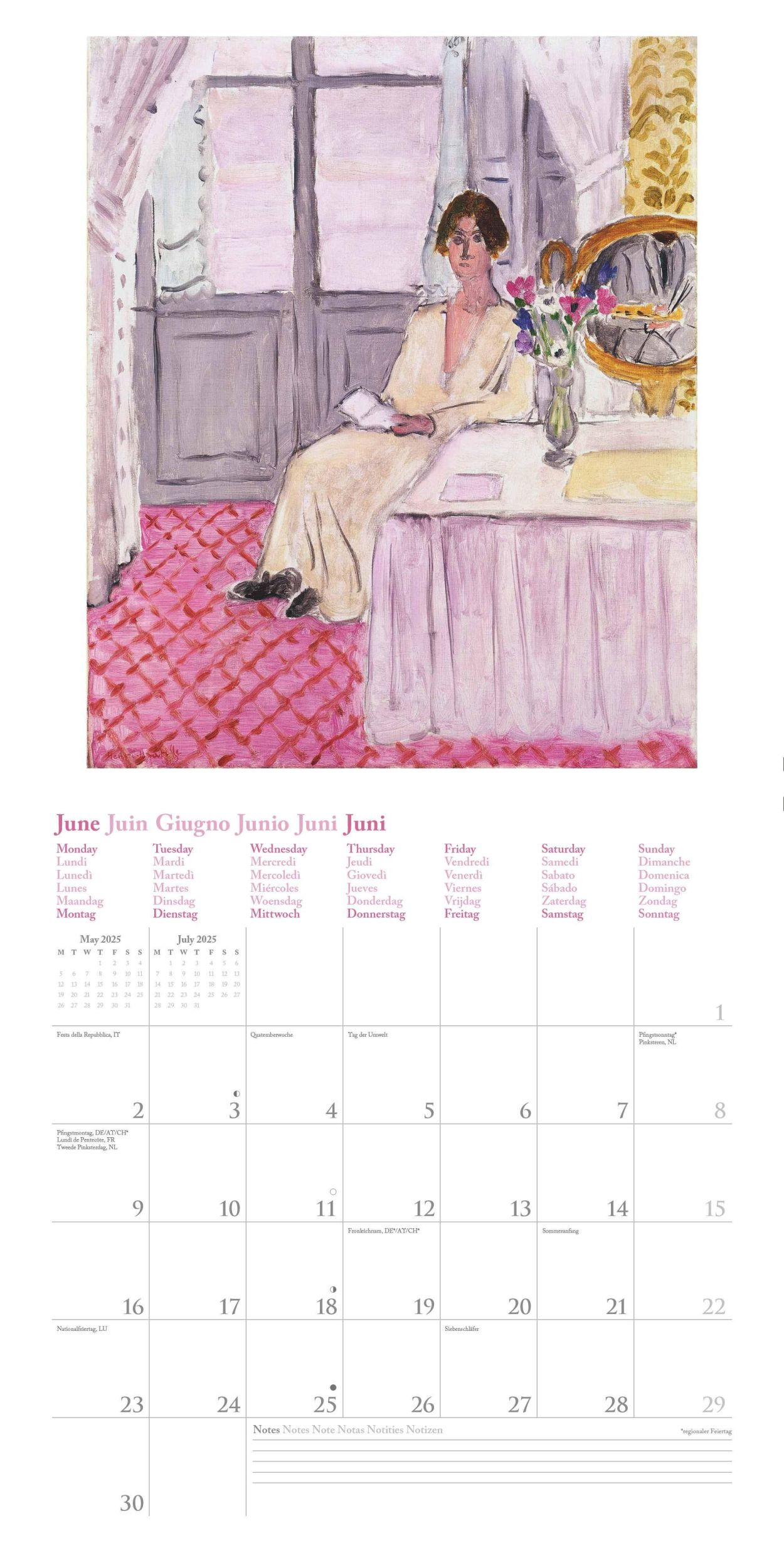 Bild: 4002725994011 | Henri Matisse 2025 - Wand-Kalender - Broschüren-Kalender - 30x30 -...