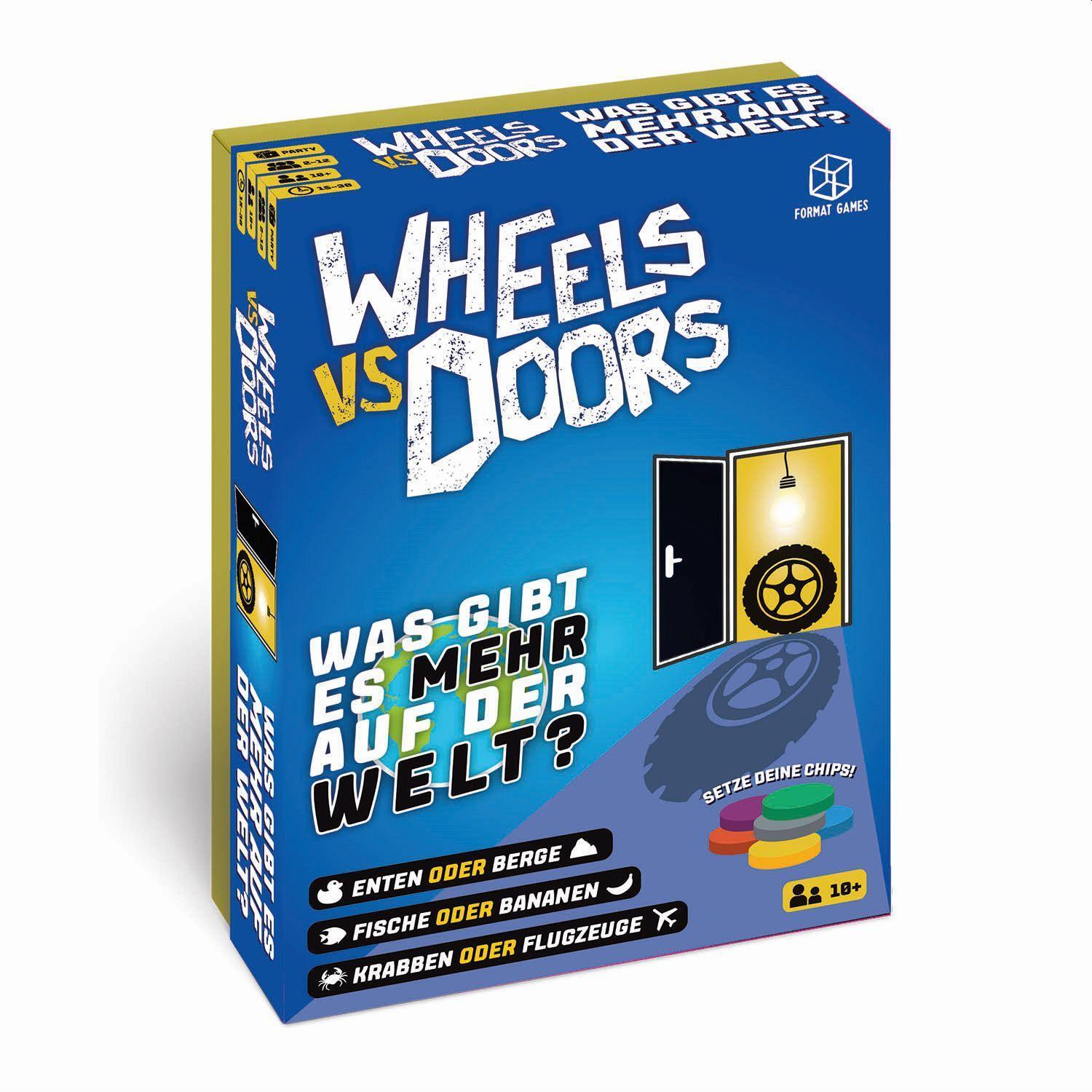 Cover: 5060959630135 | FORMAT GAMES - Wheels vs Doors | Format Games | Spiel | 3163005 | 2023