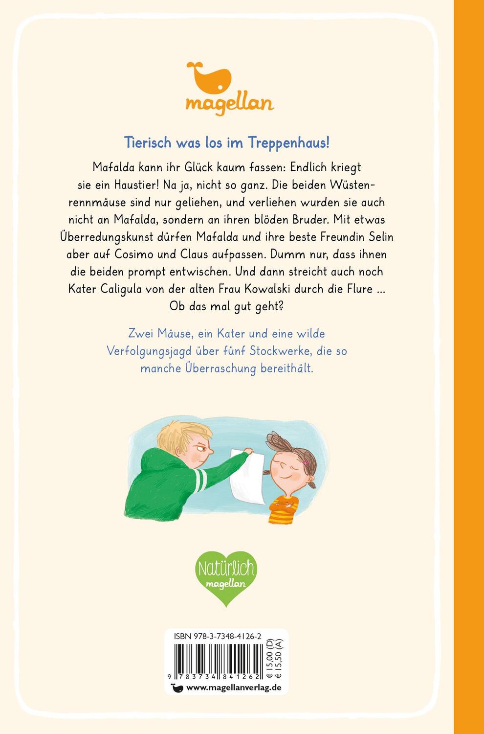 Rückseite: 9783734841262 | Mafalda mittendrin - Zwei Mäuse auf der Flucht | Katja Alves | Buch