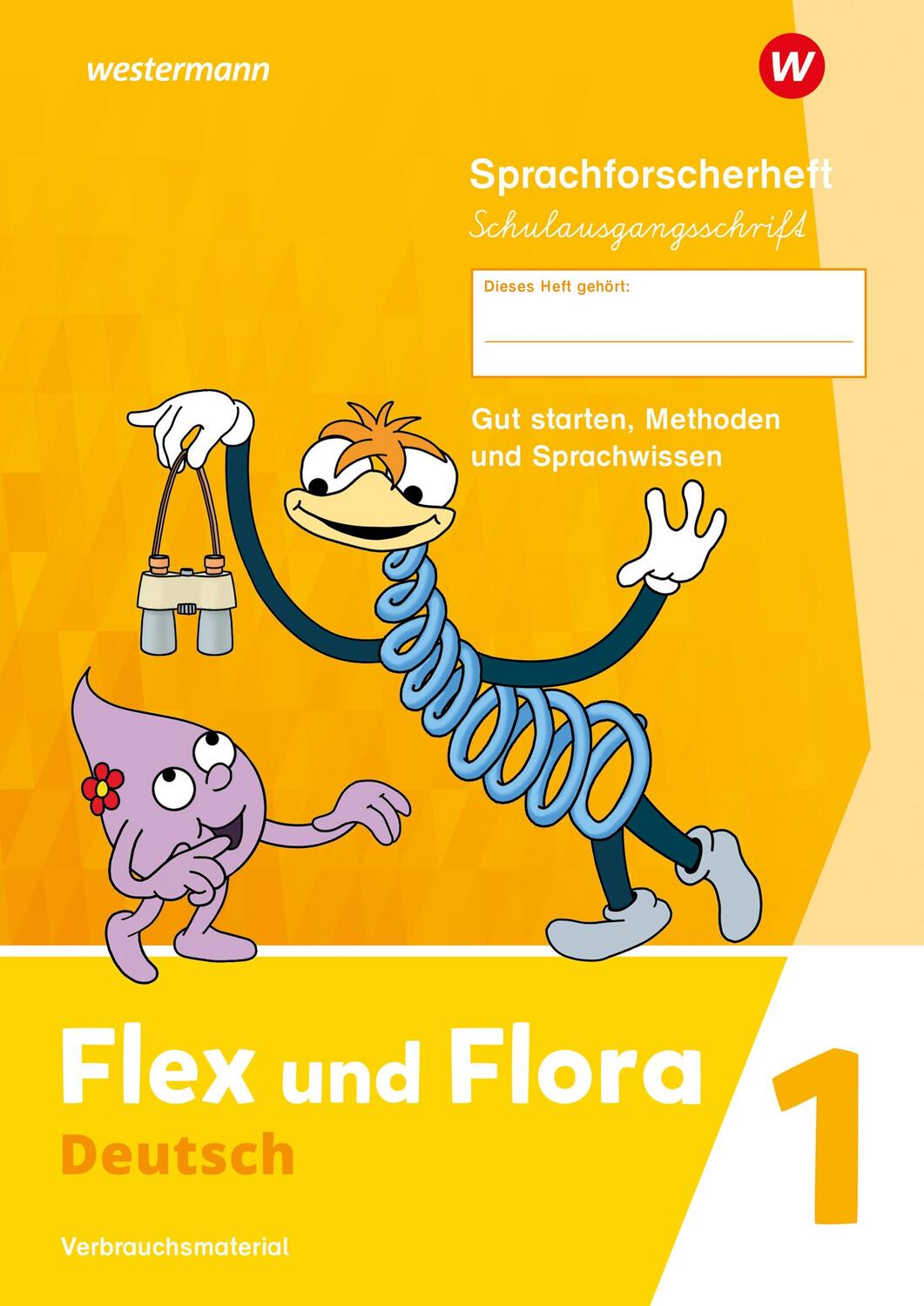 Cover: 9783141271225 | Flex und Flora. Sprachforscherheft (Schulausgangsschrift)...