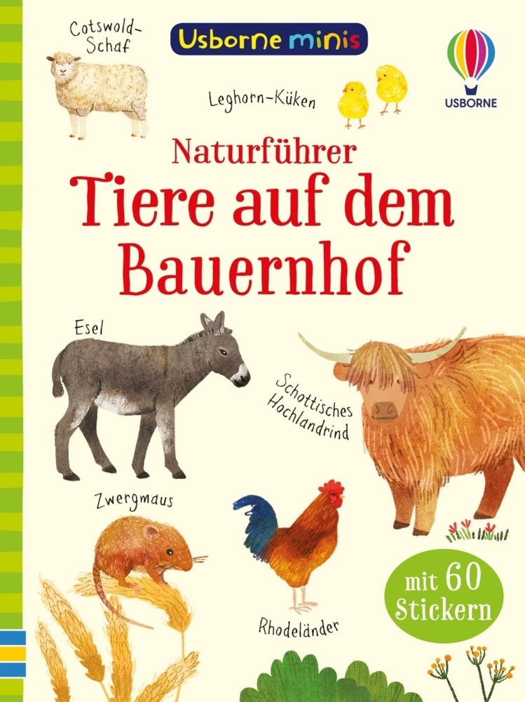 Cover: 9781035701155 | Usborne Minis Naturführer: Tiere auf dem Bauernhof | Taschenbuch