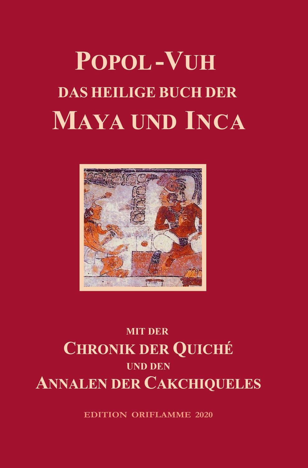 Cover: 9783907103074 | Popol-Vuh, das Heilige Buch der Maya und Inca | Martin P. Steiner