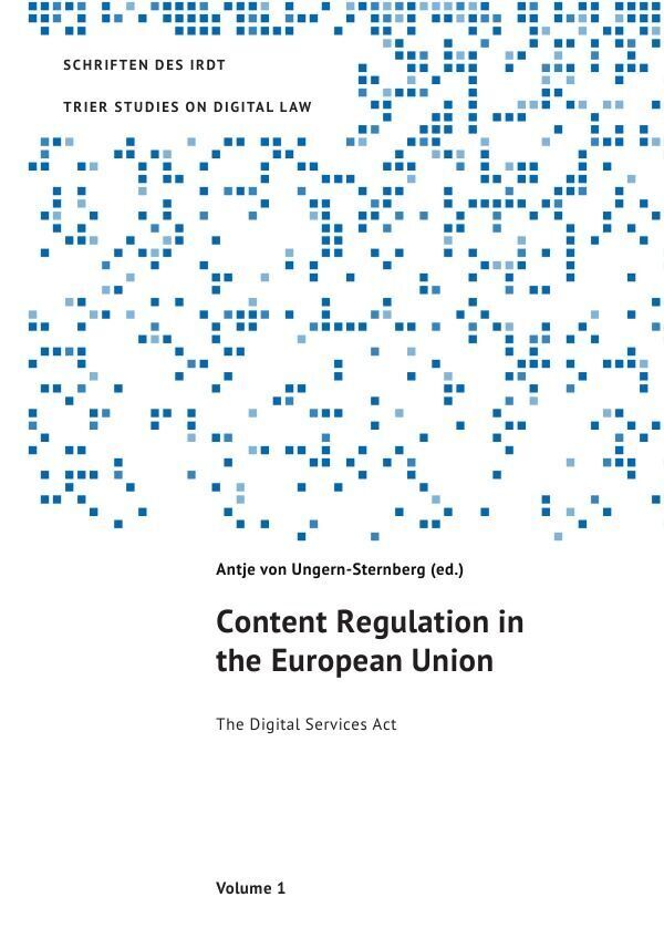 Cover: 9783757550950 | Content Regulation in the European Union | The Digital Services Act