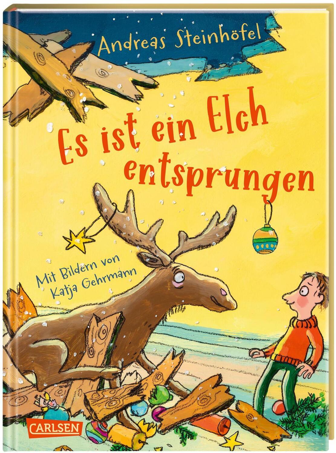 Cover: 9783551558046 | Es ist ein Elch entsprungen | Andreas Steinhöfel | Buch | 96 S. | 2021