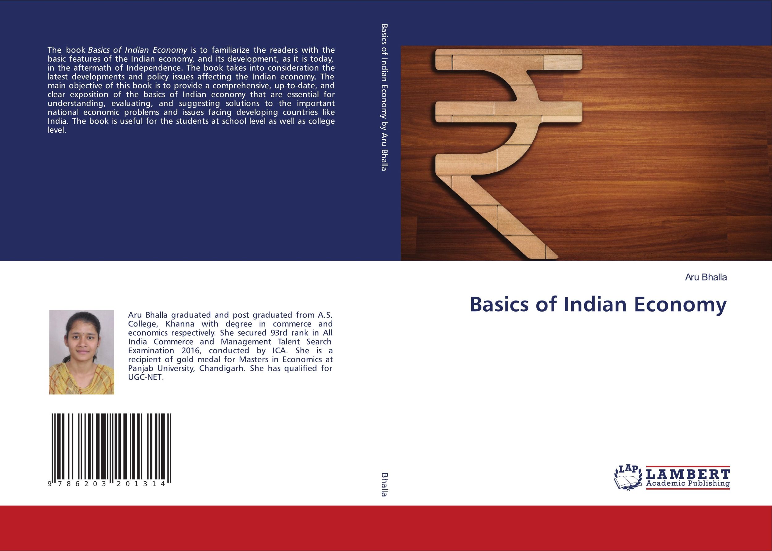 Cover: 9786203201314 | Basics of Indian Economy | Aru Bhalla | Taschenbuch | Paperback | 2021