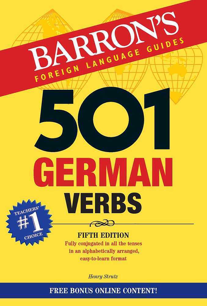 Cover: 9781438075860 | 501 German Verbs | Henry Strutz | Taschenbuch | Trade Paperback | 2017