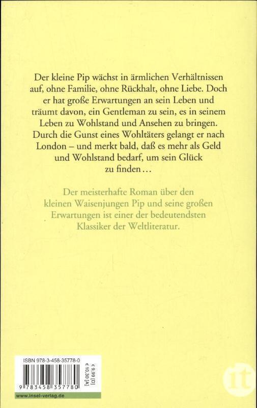 Rückseite: 9783458357780 | Große Erwartungen | Charles Dickens | Taschenbuch | Deutsch | 2011