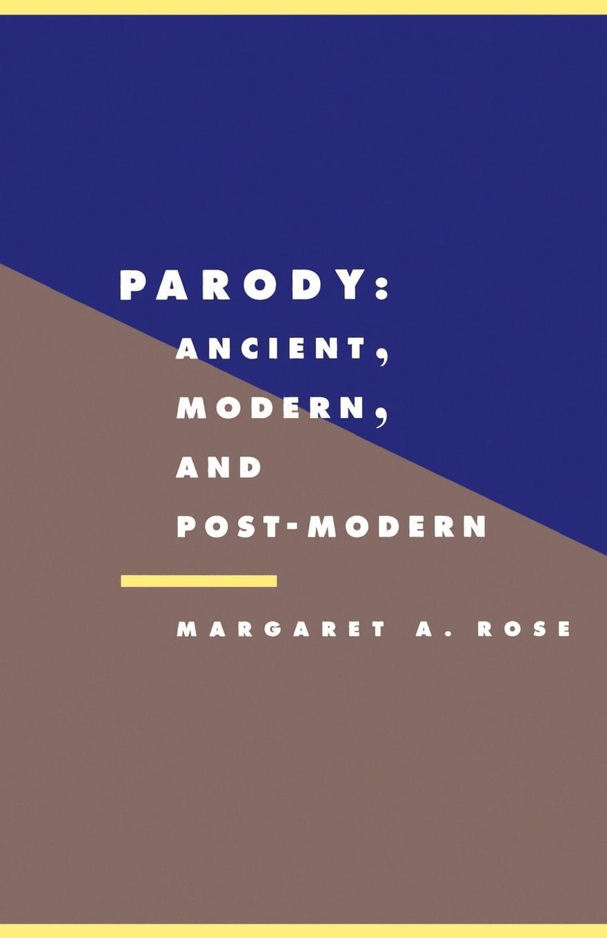 Cover: 9780521429245 | Parody | Ancient, Modern, and Post-Modern | Margaret A. Rose | Buch