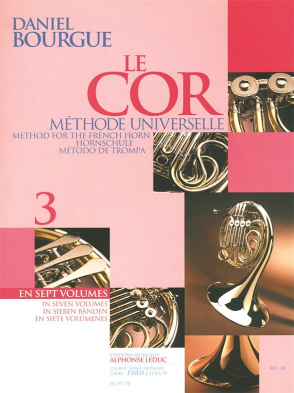 Cover: 9790046297700 | Le Cor Methode Universelle - Vol.3 | Daniel Bourgue | Buch